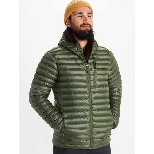 Marmot Down Jacket Green NZ - Avant Featherless Jackets Mens NZ2594176